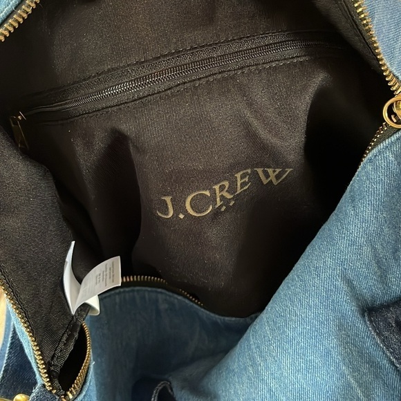 Jcrew Denim Duffle bag (weekender bag) - Picture 6 of 6